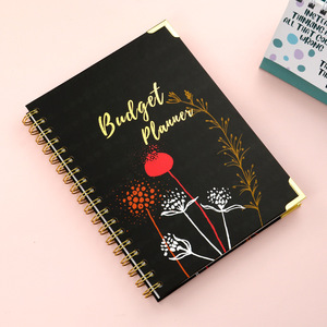 Cuaderno de tamaño A5, cuaderno personalizado de diseño de cubierta Simple en espiral, tapa dura, para estudiantes - Product Image 5
