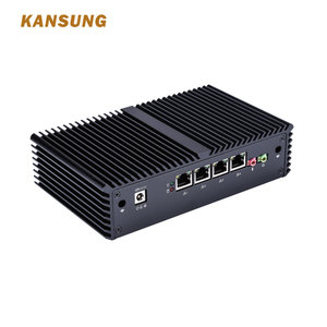 Kansung Computadora de escritorio portátil CPU Intel Processor Core I7 4500U 8G DDR3L 128G Msata SSD 6 LAN Mini PC - Product Image 3