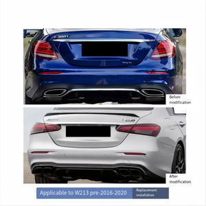 Adatto per l'aggiornamento dei paraurti posteriori anteriori kit carrozzeria di grandi dimensioni della 21a generazione E63 SAMG del modello Mercedes-Benz E-Class W213 - Product Image 5
