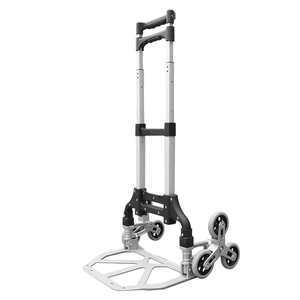 Tianyu Oem <strong>Trolley</strong> 6 Wheel Lightweight Aluminum Alloy Stair Cart Climb Luggages Cart for Storage Shopping and Tools - Product Image 5