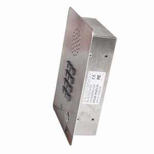 KNZD-06産業用アンチバンダルKNTECH SIP電話ステンレス鋼フラッシュインターホンシステムIPネットワークコード付き電話 - Product Image 4