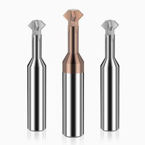 Pah kırma kesiciler yukarı ve aşağı freze karbür 4 flüt freze kesicisi çelik işleme ve alüminyum işleme için - Product Image 4