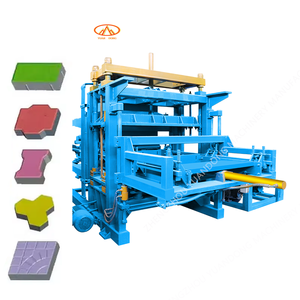 Máquina para fabricar bloques de hormigón Máquina semiautomática para fabricar bloques de ladrillo - Product Image 6