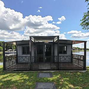 บ้านจิ๋วพับได้แบบพกพาบ้านโมดูลาร์ prefabricadas บ้านตู้คอนเทนเนอร์ขยายขนาดได้ - Product Image 1