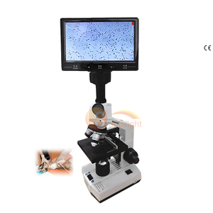 Instrumento de microscopio de laboratorio digital completo Microscopio médico con pantalla LCD grande - Product Image 1