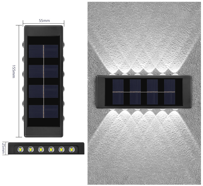 12 LED à lumière blanche (batterie nickel-hydrure)