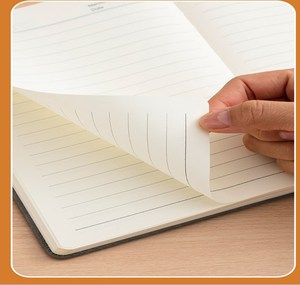 Cuaderno de cuero PU de lujo, cuaderno con logotipo personalizado, diseño del fabricante, cuaderno personalizado A5 - Product Image 4