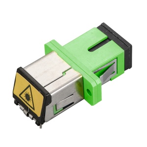 Fiber optik fc apc sma adaptörü metal simplex fiber optik sc adaptörü deklanşör ile - Product Image 4