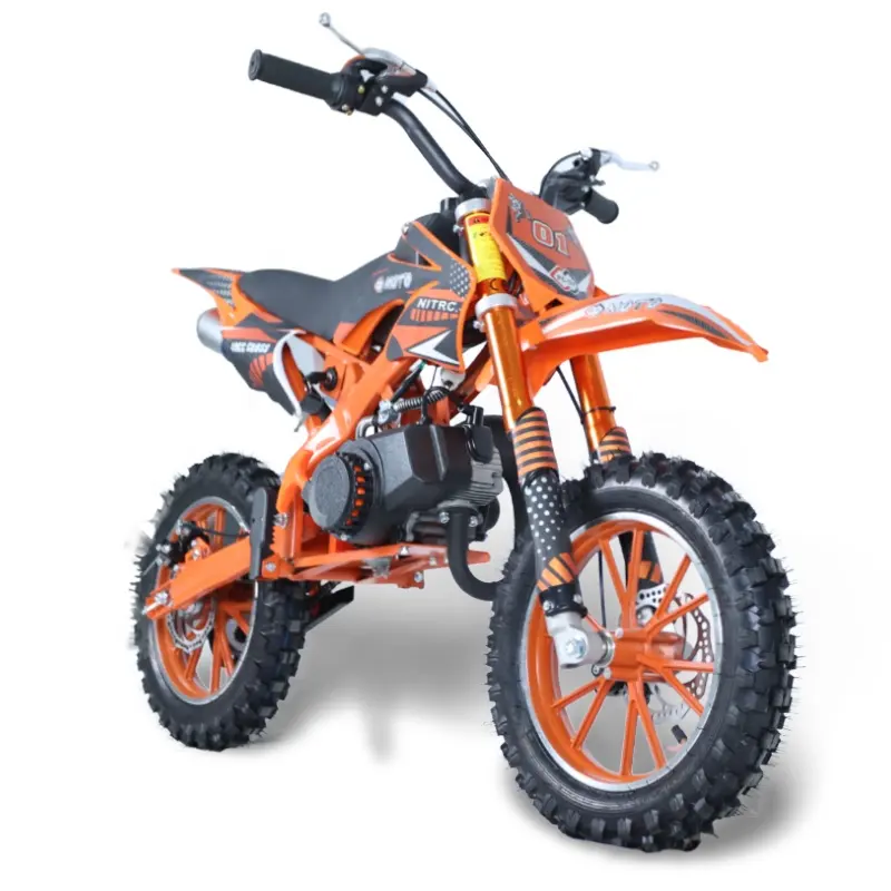 공장 도매 KTM 미니 먼지 자전거 49cc 50cc 가솔린 오프로드 오토바이 아이 포켓 자전거 미니 어린이 먼지 자전거 49cc 판매