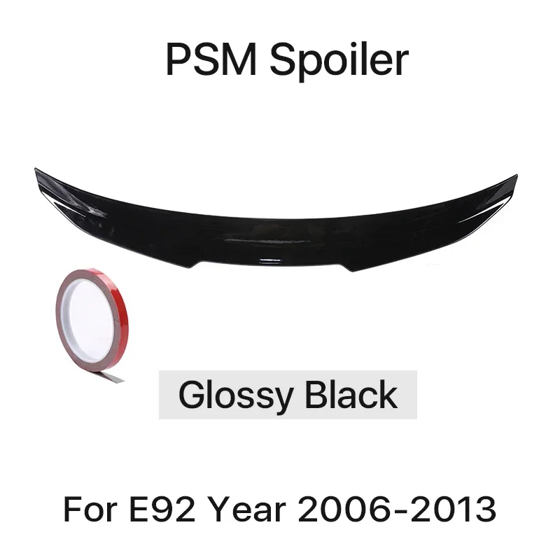 e92 PSM Negro brillante