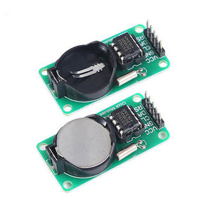 Modulo orologio DS1302 Real-time con batteria CR2032 Power off Travel Time componenti elettronici - Product Image 2