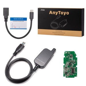 最新のXTOOL AnyToyo SK1 T-o-y-o-t-a 8A/4AスマートキープログラミングバイパスピンコードX100 PAD2 X100 PAD3 A80 KC501 - Product Image 1