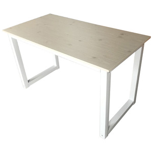 Modern Style Steel Wood Simple Household Desk Writing &amp; Learning Office Conference <strong>Table</strong> <strong>Computer</strong> Desktop <strong>Notebook</strong> <strong>Table</strong> - Product Image 1