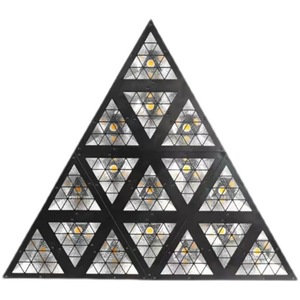 MITUSHOW DMX512 Triangle Matrix Light <strong>LED</strong> Stage Effect Light Night Club DJ Party Event Disco Equipment Lighting - Product Image 1