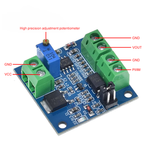 PWM〜電圧コンバータモジュール0%-100% 〜0-10V PLC MCUデジタルアナログ信号PWM調整可能コンバータパワーモジュール - Product Image 2