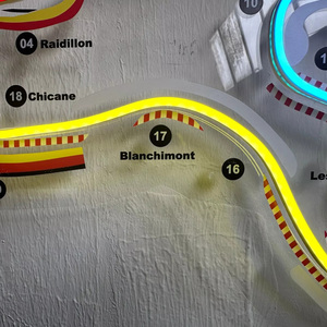 <strong>Circuit</strong> of Spa-Francorchamps Neon Race Track <strong>F1</strong> Formula Neon Sign - Product Image 3