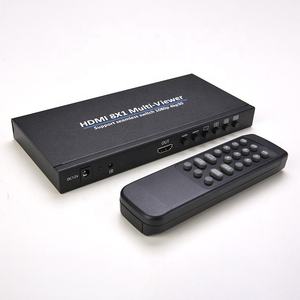 <strong>HDMI</strong> <strong>Switch</strong> 4K 1080P <strong>8</strong> in 1 Out <strong>HDMI</strong> <strong>Switch</strong> 8x1 <strong>HDMI</strong> Seamless Quad Multi-Viewer Switcher With Remote Control for TV - Product Image 1