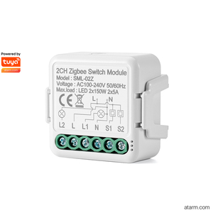 SML-02Z <strong>Zigbee</strong> 2CH Switch <strong>Module</strong> - Product Image 2