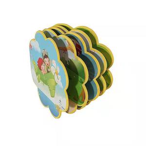 Özel parlak baskı karton kitap toptan karton kağıt kitap çocuk hikaye karton kitap - Product Image 3