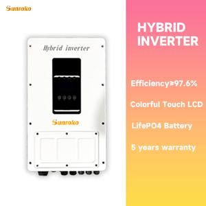 欧洲仓库太阳能系统离网5Kw 8000W 10Kw 12Kw完整混合太阳能系统 - Product Image 3
