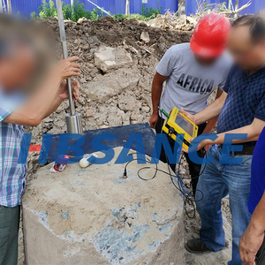 Derin temellerin düşük gerinim darbe bütünlüğü testi Dynamic dinamik kazık testi analiz cihazı ve beton kazık bütünlüğü Test cihazı - Product Image 6