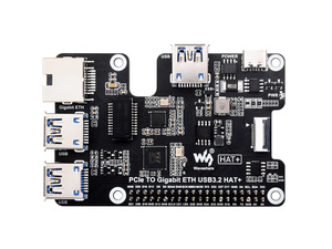 Cappello Gen1 3.2 PCIe To Gigabit Ethernet e USB per Raspberry Pi 5, 3x USB 3.2 Gen1, 1x Gigabit Ethernet Driver-Plug And Play senza Plug And Play - Product Image 4