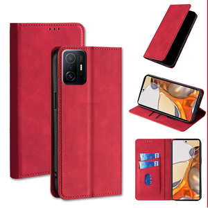 Sıcak lüks deri kılıf için Xiaomi 11T kart tutucu 11i <span class=keywords><strong>11</strong></span> Pro <span class=keywords><strong>11</strong></span> Lite Kickstand manyetik kılıf ile kılıfı