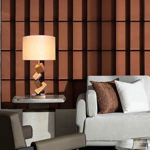 Personalização High-<span class=keywords><strong>end</strong></span> Iluminação Interior Sala De Estar Do Hotel Quarto De Aço Inoxidável Cubo Inteligente Desk Table Lamp