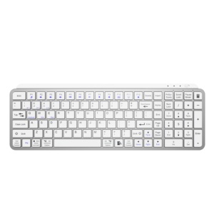 工厂批发无线键盘，低调，安静打字，蓝牙，适用于Windows PC，Linux，Android的usb-c可充电 - Product Image 1
