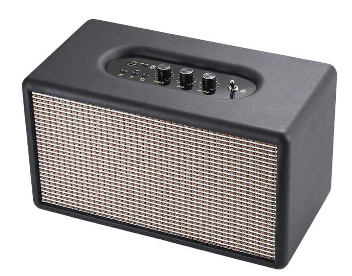 Smart Speaker YS111, pengeras suara Stereo Dual Speaker tahan lama, Audio rumah untuk berkemah