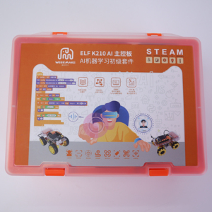 AI Grafische Programmierung Pädagogisches DIY-Codierroboter-Kit ESP32 Hindernis vermeidung für das Lernen von Kindern