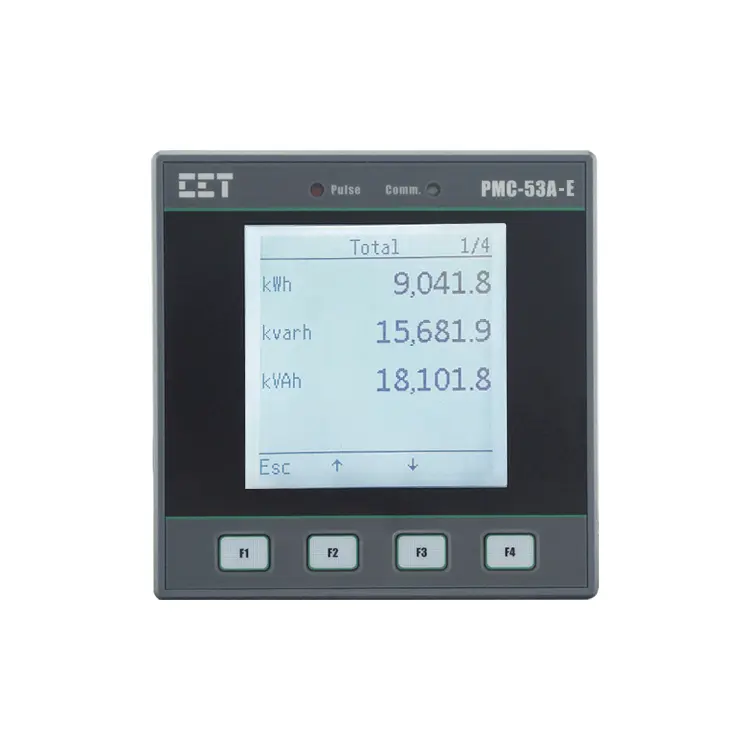 CET PMC-53A-E 3-Phasen-Multifunktionsfunktion RS485 Modbus Ethernet-Leistungs messer IoT