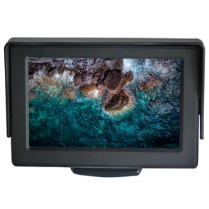 Monitor de cámara con pantalla LED de 3,5 pulgadas Monitor de cámara CCTV LCD Digital TFT de 3,5 pulgadas con entrada AV RCA para coche - Product Image 1