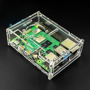 Original <strong>Raspberry</strong> <strong>Pi</strong> 3rd Gen 4th Gen B Acrylic <strong>Case</strong> Compatible Fan Mount Assemble The <strong>case</strong> - Product Image 3