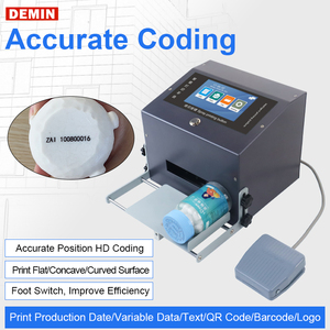 2025 Hot Sale High Speed Desktop Printer for Bottle <strong>Coding</strong> 12.7mm Inkjet Marking Machine with QR/Date/Batch Printing - Product Image 3