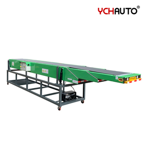 Logistics Center Telescopic Automatic <strong>Container</strong> <strong>Loading</strong> Unloading Conveyors Truck Expandable Inspection Conveyor with CE - Product Image 2
