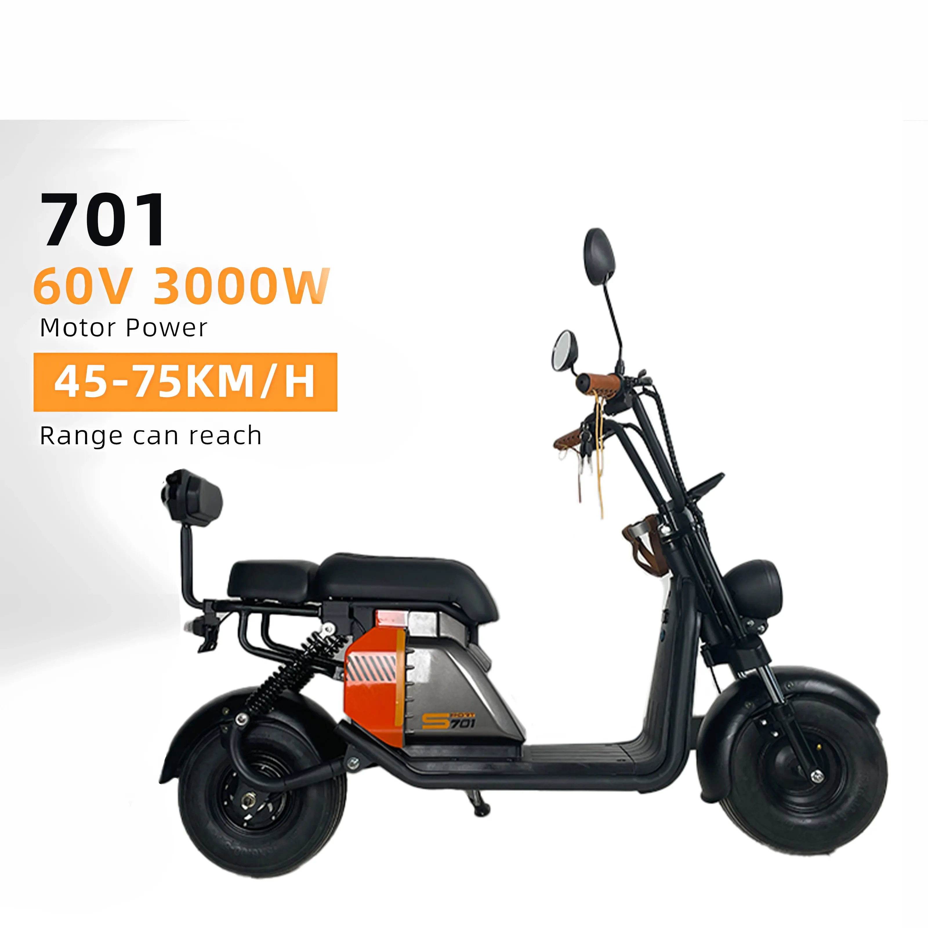 2024 nuevo diseño con la mejor calidad Scooter Eléctrico citycoco pequeño mini tipo scooters para niños y adultos