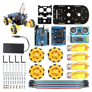 STEM Education 4 ruote Smart Car telaio kit robotici per Uno sviluppo della scheda - Product Image 2