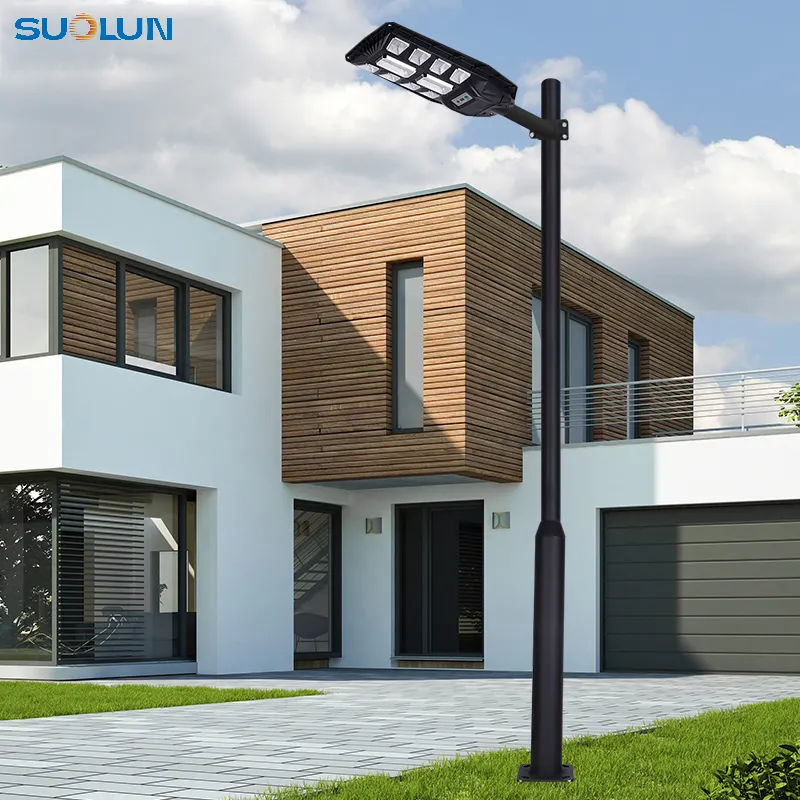 SUOLUN Trending Ip65 pannello solare impermeabile alimentato da 50 100 150 Watt luce solare stradale solare luce solare o