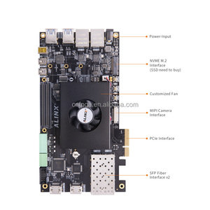 ALINX AXU5EVB-P Xilinx Zynq UltraScale + MPSoC FPGA Kit di valutazione scheda di sviluppo PCIE 3.0 SFP + FMC pc lcie 3.0 SFP + FMC LPC lc - Product Image 3