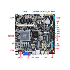 Üretici ELSKY mini-itx anakart QM6600 DDR3 SATA USB 2COM ile 3. Gen <span class=keywords><strong>I5</strong></span> serisi CPU desteği