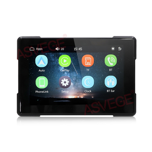 5&quot; Linux <strong>Touch</strong> <strong>Screen</strong> Motorcycle With GPS Navigation Wireless Carplay Android Auto Motorbike Display Waterproof - Product Image 2