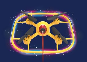 Радиоуправляемый квадрокоптер с 300000 Wi-Fi камерами и USB-кабелем, дистанционный Дрон, пульт дистанционного управления, летающий самолет, игрушка - Product Image 6