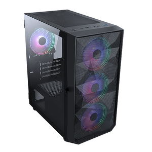 Neues Micro ATX Desktop-Gehäuse im Computer gehäuse PC MID Tower Cabinet Für Spiele