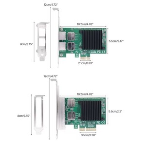 Adattatore di rete Gigabit a 2 porte per Server 4 porte I350t4 adattatore di servizio Ethernet Desktop per Computer in magazzino - Product Image 6
