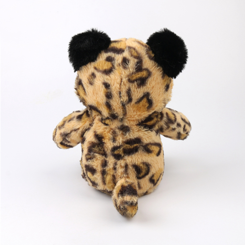 柔らかいぬいぐるみぬいぐるみ、毛皮のような動物の友達-ヒョウ、子供とギフト用、100% リサイクル - Product Image 5
