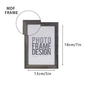 2023カスタムオールブラックホワイトウッド3CM5CMディープ8x8 8x10 10x10 12x12インチA3A43Dシャドウボックスフォトフレーム額縁 - Product Image 4