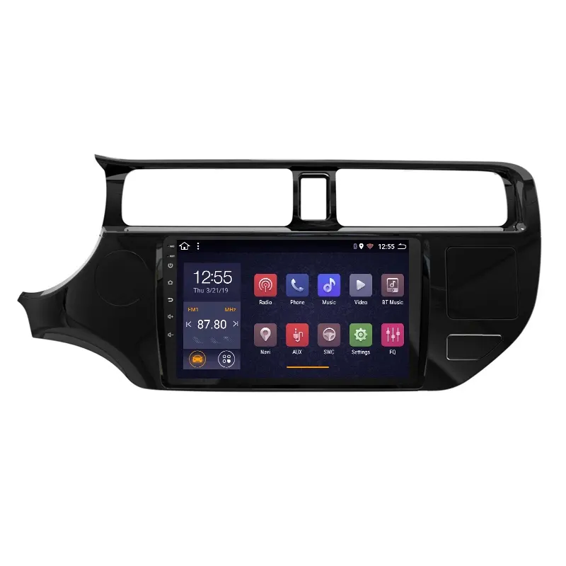 Wanqi 9 بوصة 4/8 النوى Android11 مشغل أسطوانات للسيارة لاعب راديو فيديو rds gps نافي الصوت نظام الوسائط المتعددة لكيا ريو/K3 2012-2014