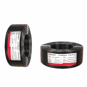 Toptan 95dB koaksiyel kablolar ile bağlayıcı Plug-to-plug TV havai hat PVC ceket ve TV veya radyo cihazları için PVC kabuk - Product Image 6