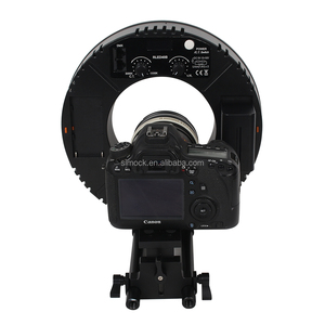 RL-40B 40W LED fotoğraf ışığı LED halka SLR kamera dolgu işığı portre LED göz farı - Product Image 1